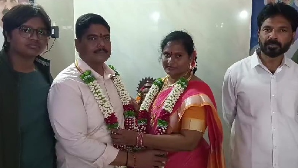 ysrcp mlc jayamangala venkata ramana married third time with forest section officer 