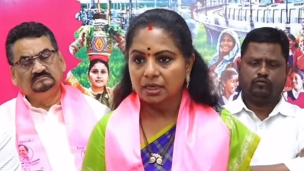 Kavitha reacts on the EC has withdrawn permission for the of Rythu Bandhu 