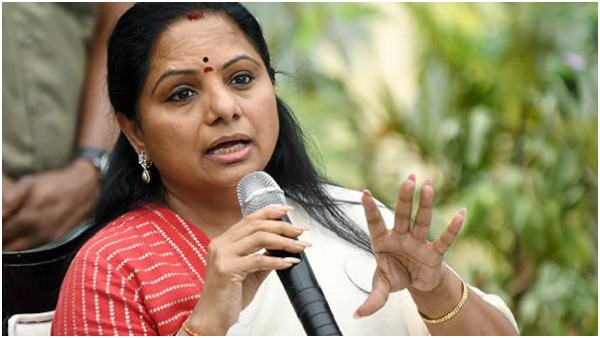 MLC kavitha targets congress declarations and slams karnataka cm siddha ramaiah 
