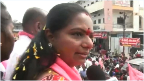 Rahul Gandhi is our guest, slams Kavitha 
