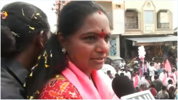 Rahul Gandhi is our guest, slams Kavitha 