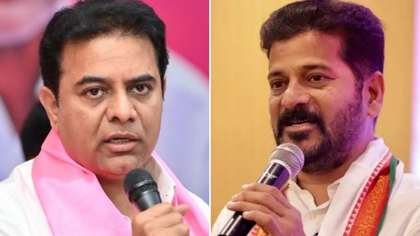  Revanth Reddy Comments on Telangana Election exit Polling 2023 and challenges to KTR