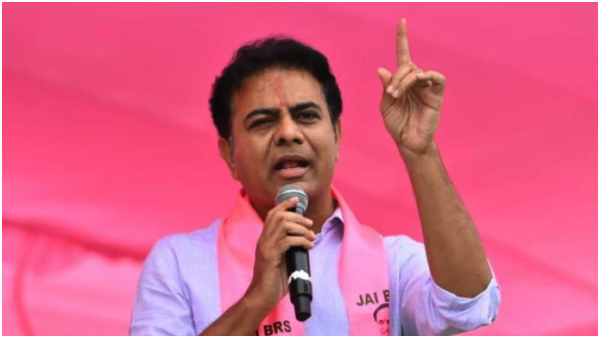 Minister KTR Consoles MLA Guvvala Balaraju in hospital, Serious comments on Congress Minister KTR Consoles MLA Guvvala Balaraju in hospital, Serious comments on Congress