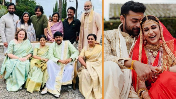 Varun Tej - Lavanya Wedding : Pawan Kalyan -AnnaLezhneva Photos Goes viral Varun Tej - Lavanya Wedding : Pawan Kalyan -AnnaLezhneva Photos Goes viral