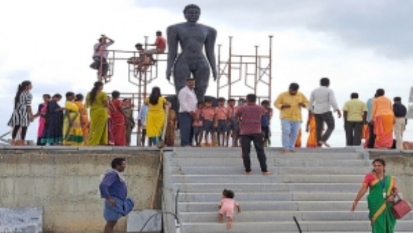 KRS Backwaters Bahubali Mahamastakabhisheka in Karnataka. 