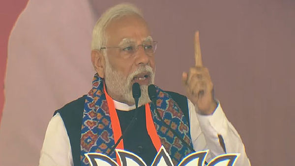 Dont vote for BRS and Congress: PM Modi in karimnagar public meeting