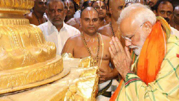 PM Modi likely to offered prayers at the famous hill shrine of Lord Venkateswara at Tirumala on 27th Nov