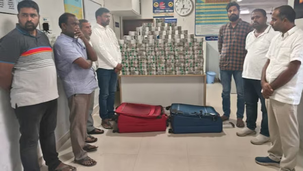 A lot of money is being seized in Telangana in the wake of the elections