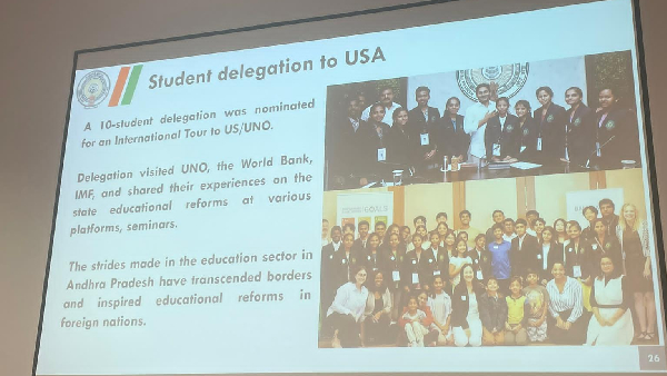 Netherlands international summit praises andhra pradesh educational policies