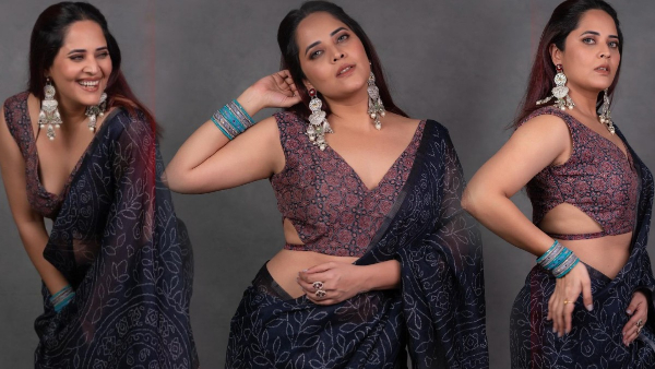Actress anasuya glamour treat goes viral 