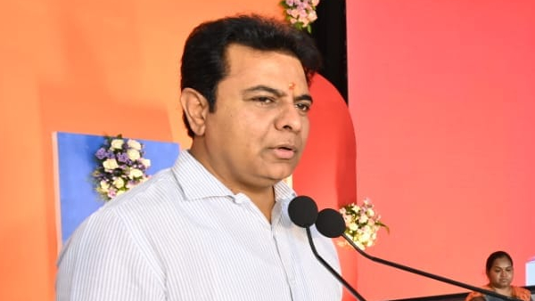 KTR said that we aim to organize Olympics in Hyderabad