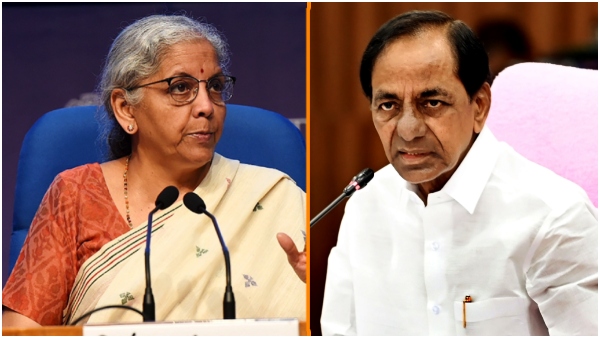 Nirmala Sitharaman questioned KCR to tell where is water, funds and jobs Nirmala Sitharaman questioned KCR to tell where is water, funds and jobs