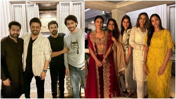 Actors Mahesh Babu, Jr NTR, Venkatesh and Ramcharan met on the Diwali 2023