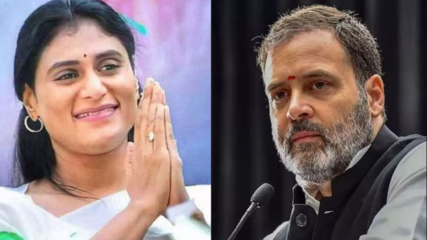 ysrtp chief ys sharmila wrote rahul gandhi on her support to congress in ts polls, convey wishes