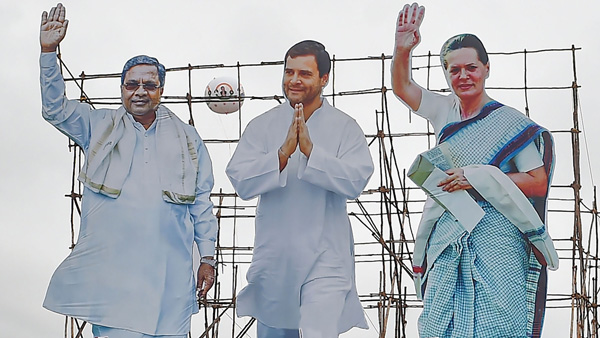 The Karnataka BJP accused the Congress of deceiving the people of Telangana by deceiving the people of Karnataka