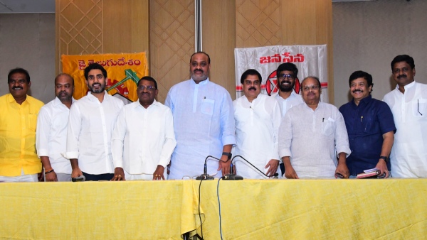 tdp-janasena manifesto committee meet on nov 13, joint bhavishyat guarantee from nov 17