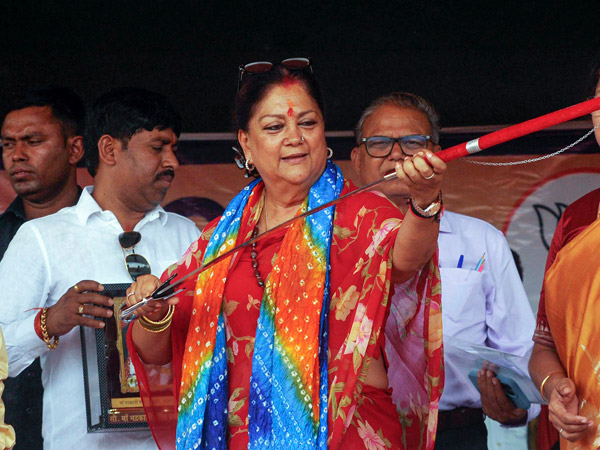  Vasundhara Raje who made comments on political retirement