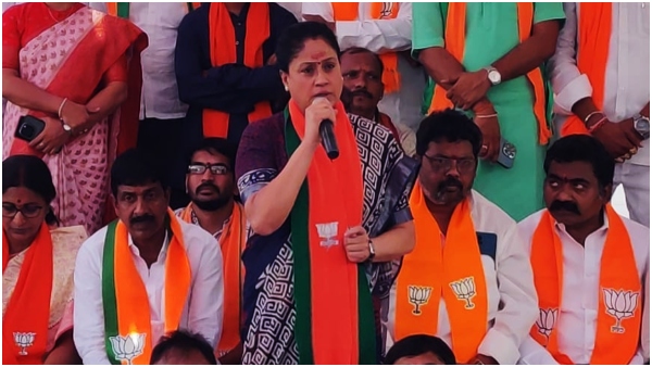 Vijayashanthi interesting tweet at the time of election!!