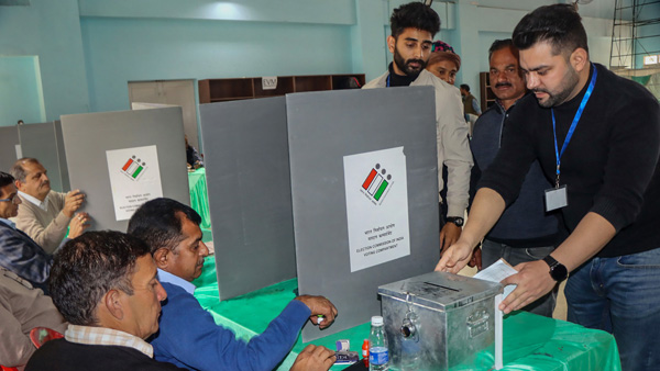 TS Polls: brs, congress rally for postal votes, home voting amid tight fight in many seats