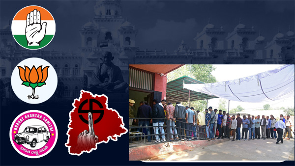 Telangana Assembly Poll: Huge voter turnout may give indications on public mandate