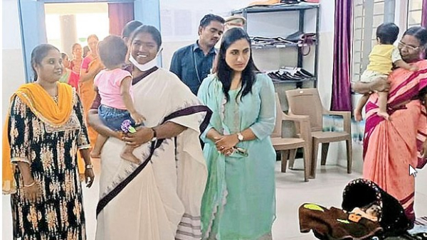 Minister Seethakka good news for Anganwadi staff Minister Seethakka good news for Anganwadi staff