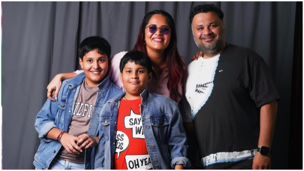 anasuya abharadwaj about her husband