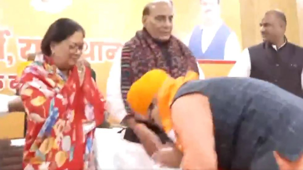  Bhajanlal Sharma to be the nezt CM of Rajasthan