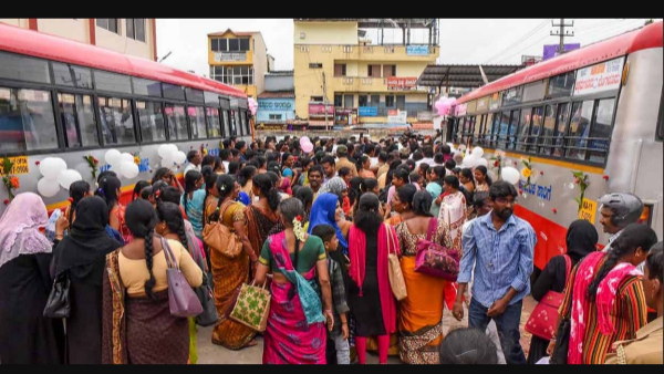  Free bus travel for women.. shocking memes; Appeals from Men to TSRTC!!