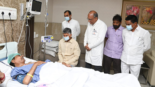 Watch: TDP Chief Chandrababu Naidu met KCR 