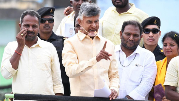 chandrababu slams jagan rule and confident on one lakh votes majority in kuppam 