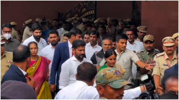 CM Revanth Reddy halchal on social media with song BGM Bharath Ane Nenu !! CM Revanth Reddy halchal on social media with song BGM Bharath Ane Nenu !!