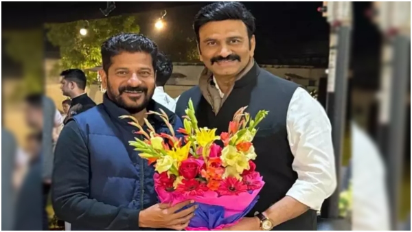 telangana cm revanth reddy hosted a dinner party in new delhi