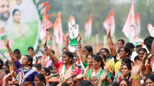 Telangana Assembly elections results 2023: Congress gets majority mark in early trends