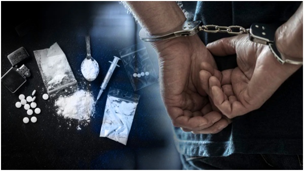 Police arrested a drug gang in Hyderabad