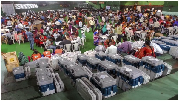 Election counting centers have been set up in many parts of Hyderabad Election counting centers have been set up in many parts of Hyderabad