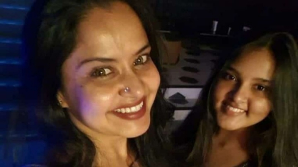 actress pragathi daughter geetha photos goes viral actress pragathi daughter geetha photos goes viral