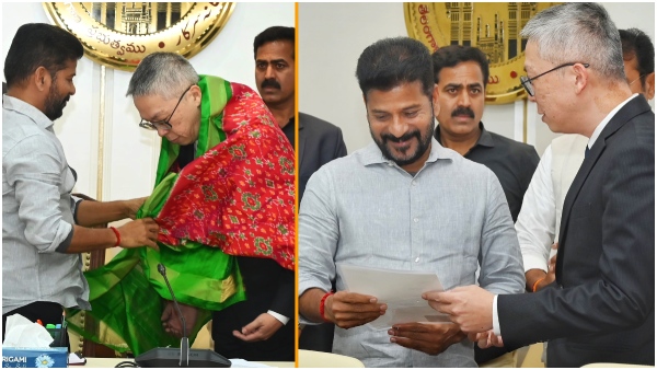 Foxconn representatives met CM Revanth Reddy 