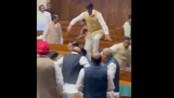 YSRCP MP Gorantla Madhav has explained on the Lok Sabha security breach