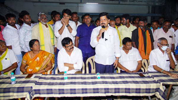 krishna district gudlavalleru tdp meeting krishna district gudlavalleru tdp meeting