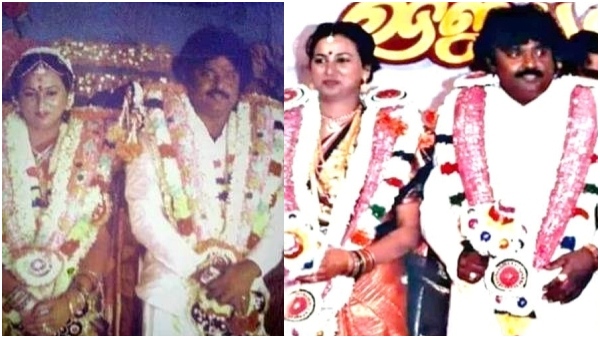 Hero Vijay Kant, who got married at a late age, was born in Vellore district to Premalatha