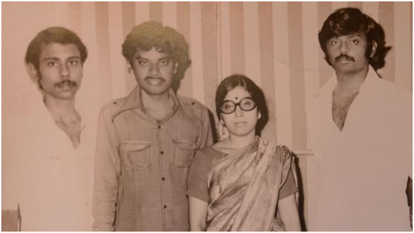 Hero Vijay Kant, who got married at a late age, was born in Vellore district to Premalatha