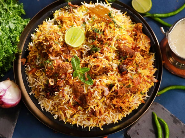 Hyderabad Biryani has secured the 39th position