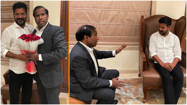 Praja Shanti Party president KA Paul meets CM Revanth Reddy