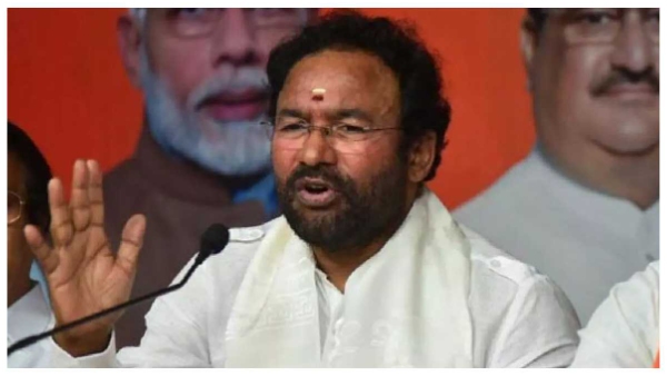 BJP Telangana Chief kishan Reddy allegates Congress to tie up with MIM to save the Govt