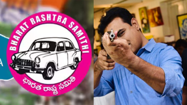 Telangana elections results 2023: Congress satires on KTRs photo