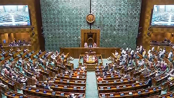 Parliament live: 15 opposition mps including 9 from congress suspended from lokabha