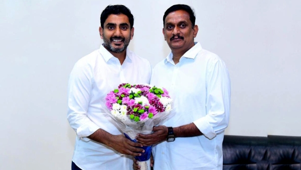 Nara Lokesh Assured Ticket from Vijayawada for Kesineni Chinni in next Elections as Reports Nara Lokesh Assured Ticket from Vijayawada for Kesineni Chinni in next Elections as Reports