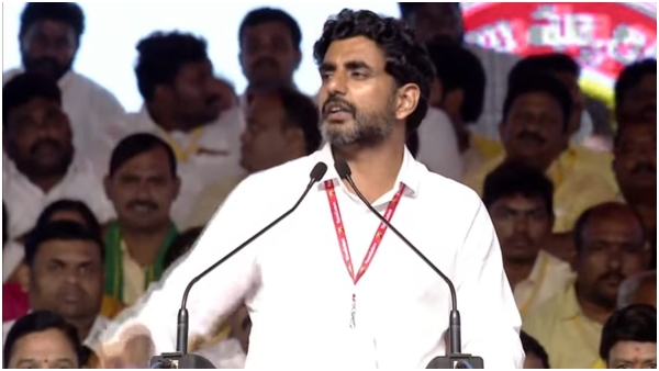 nara lokesh calls to break tadapalli doors in three months for democratic rule
