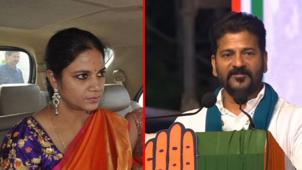 Celebrations at Revanth Reddy daughter Nymisha Reddys house in Bhimavaram!!