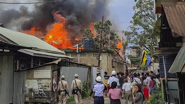13 people died in the firing in Manipur